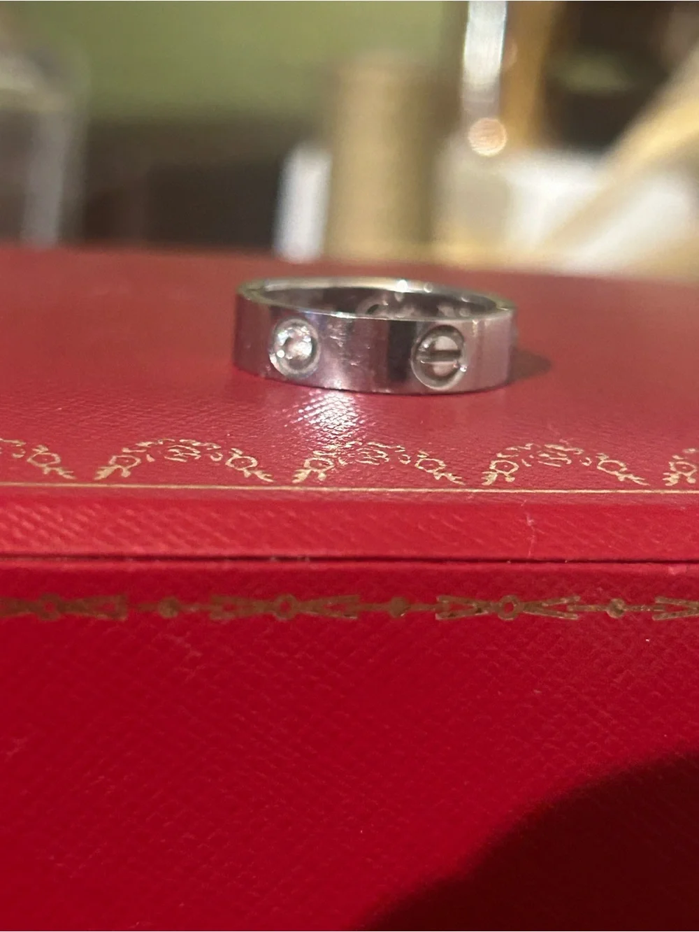 Cartier love ring